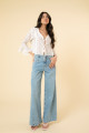 Bata Voil Lam Off White