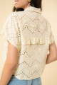 Camisa Betina Cotton Champagne