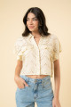Camisa Betina Cotton Champagne