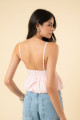 Blusa Lana Tricoline Rosa