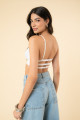 Top Paetê Iara Off White