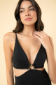 Vestido Sophia Suedine Preto 