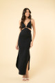 Vestido Sophia Suedine Preto 