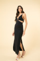 Vestido Sophia Suedine Preto 