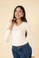 Blusa Safira Podrinha Manteiga