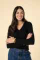 Blusa Safira Podrinha Preta