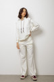 Blusa Clara Moletom Off White