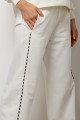 Calça Clara Moletom Off White 