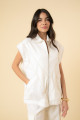 Colete Olivia Flat Ice Off White