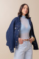 Blusa Kyara Tule Soft Azul