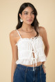 Blusa Diana Janquard Off White