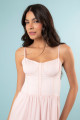 Vestido Luara Rosa