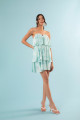 Vestido Violetta Verde Claro