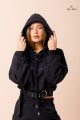 Blusa moletom Capuz Preto