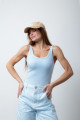 Body Malha Track Azul