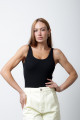 Body Malha Track Preto