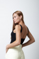 Body Malha Track Preto