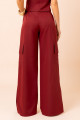 Calça Cargo Fade Vinho