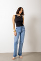 Calça Reta Jeans