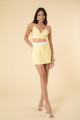 Short Saia Vasti Amarelo