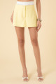 Short Saia Vasti Amarelo