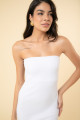 Vestido Elis Canelado Off White